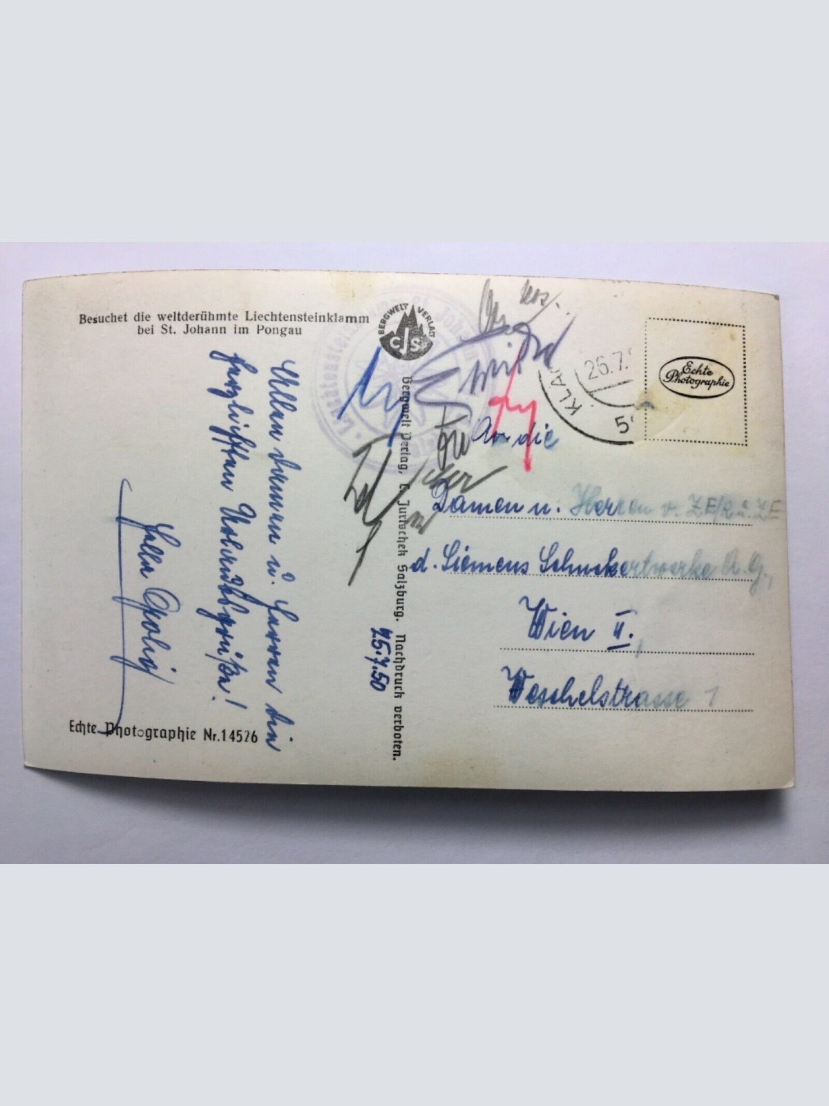 Liechtensteinklamm bei St. Johann im Pongau - Hohe Brücke 11045