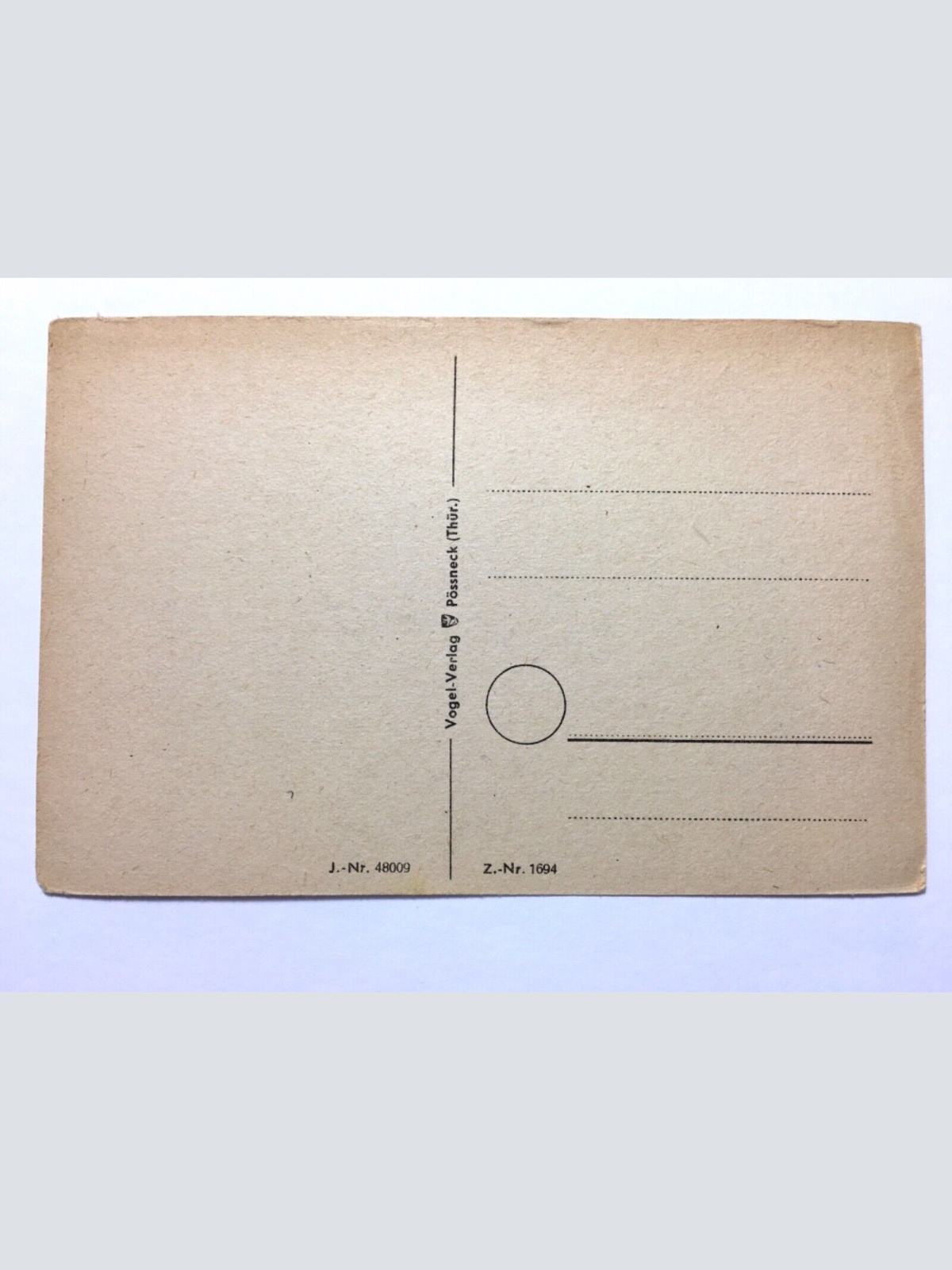 November - Frau blickt aufs Meer - Künstlerkarte 110053 TH