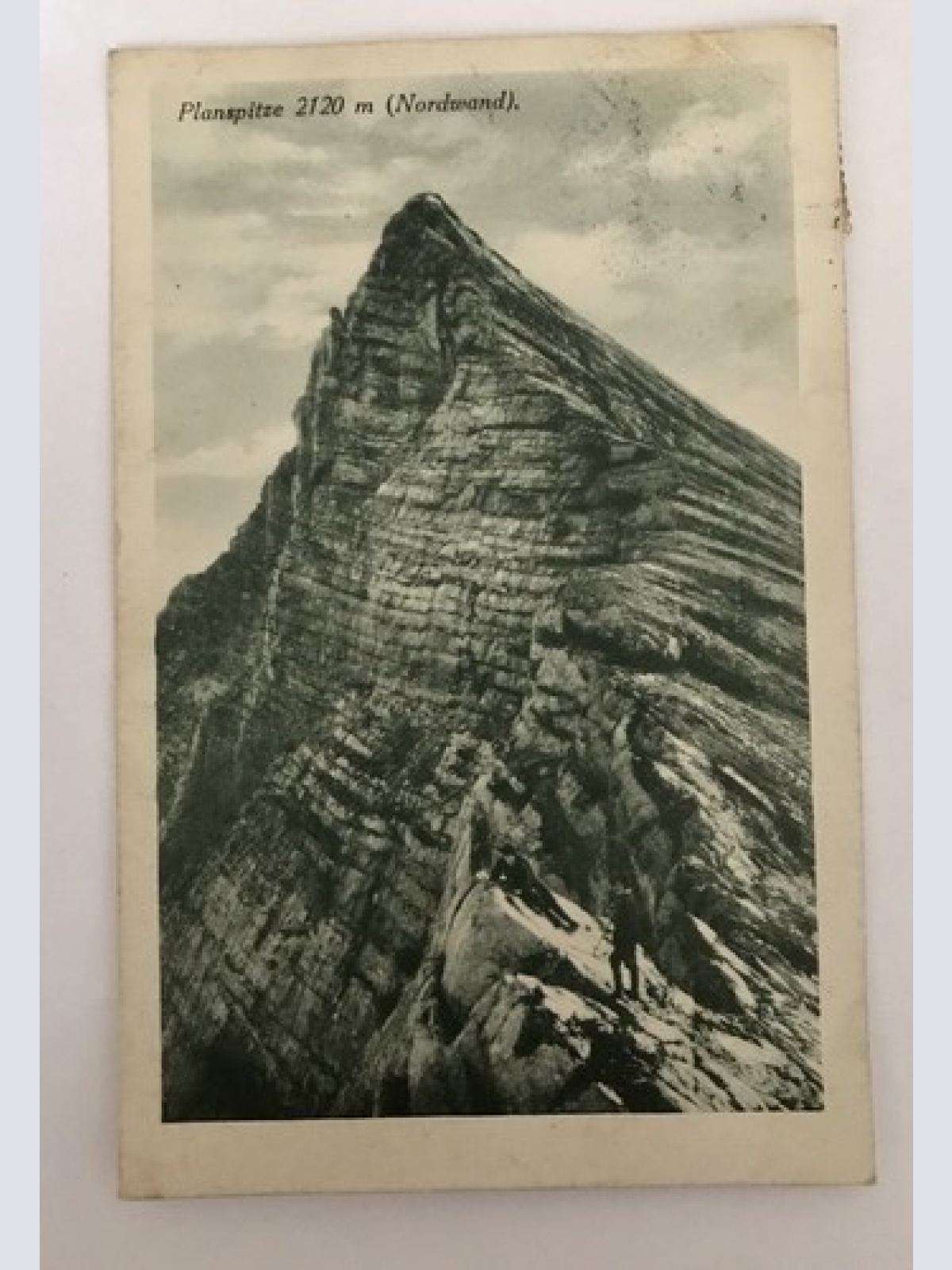 AK, Planspitze, 2120m, Gebirge, Nordwand, Nationalpark Gesäuse (110258 BW) ShBer