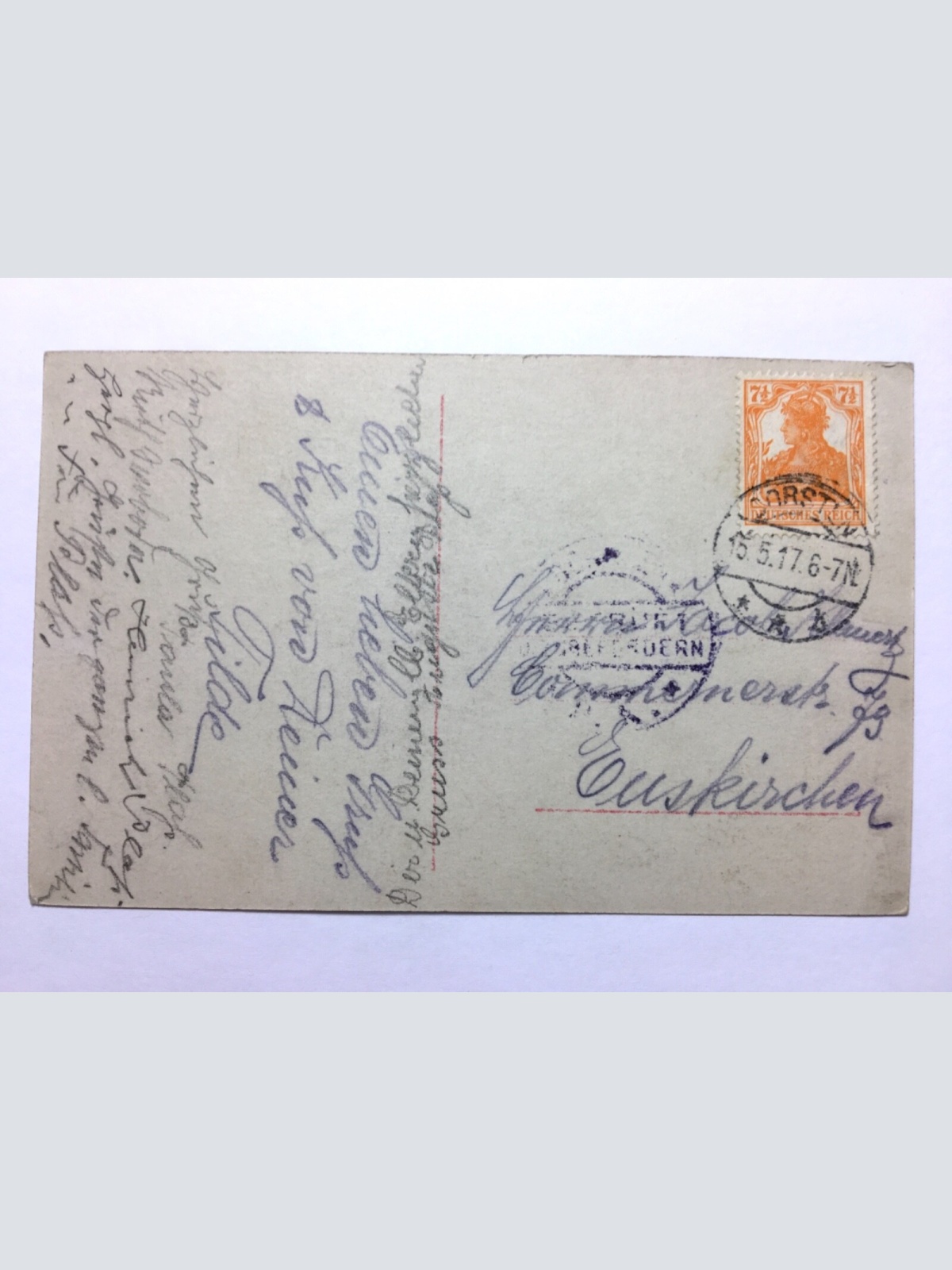 Gänseliesel (v.Uechtritz) - Frau mit Gänse - Künstlerkarte 110070 TH