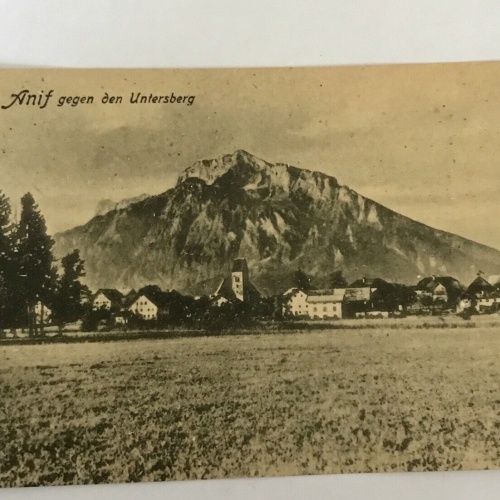 AK, Salzburg, Anif, Untersberg (110241 BW)