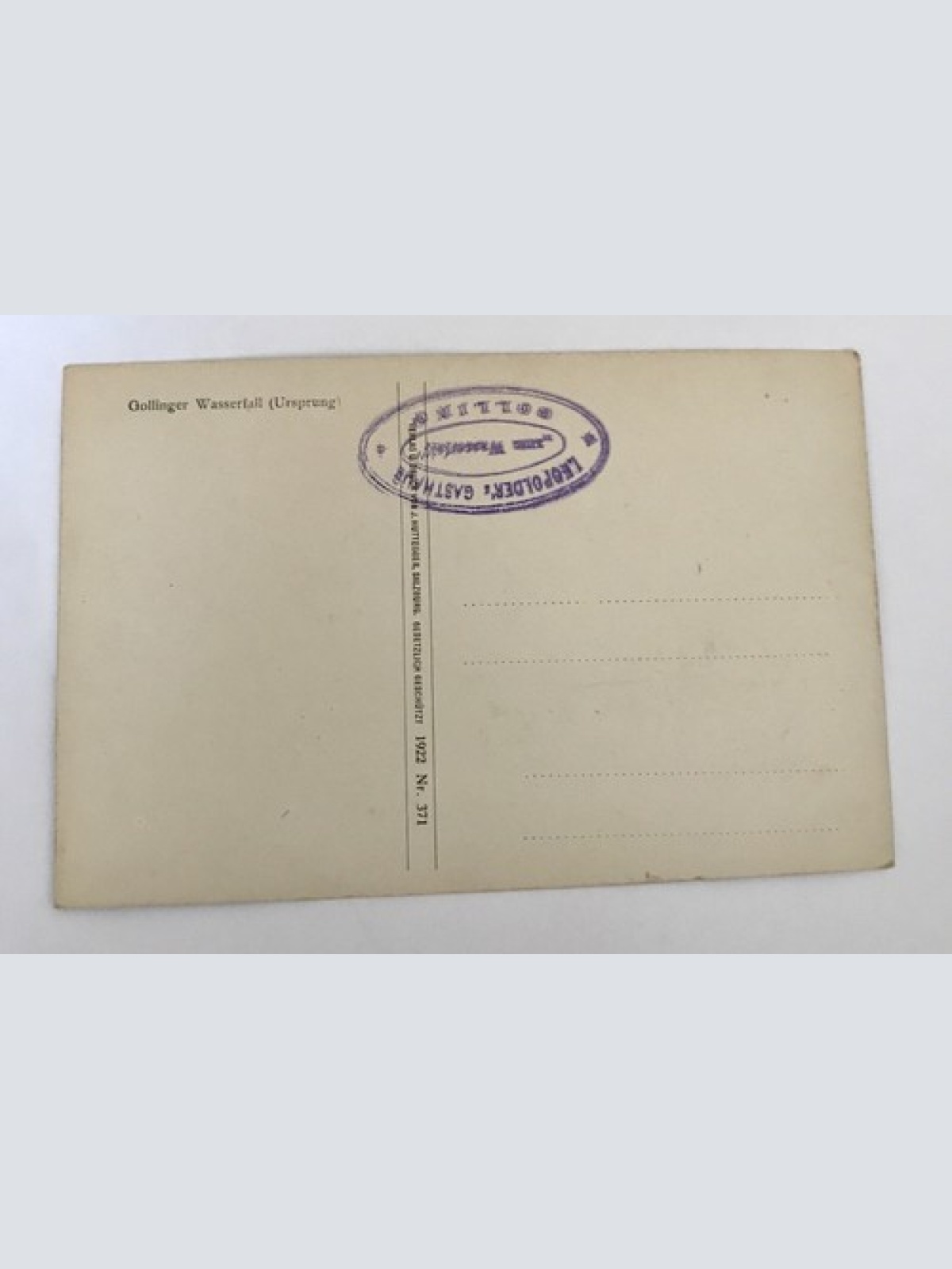 AK, Gollinger Wasserfall (110262 BW)