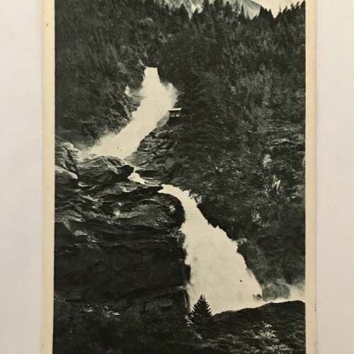 AK, Krimmler Wasserfall, Pinzgau (110294bw)