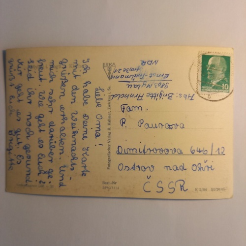 Mylau i.Vogtl Bus 85126 GR A