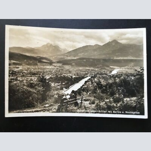 Innsbruck - Gegen Süden mit Serles & Nockspitze - Inn 140467 TH
