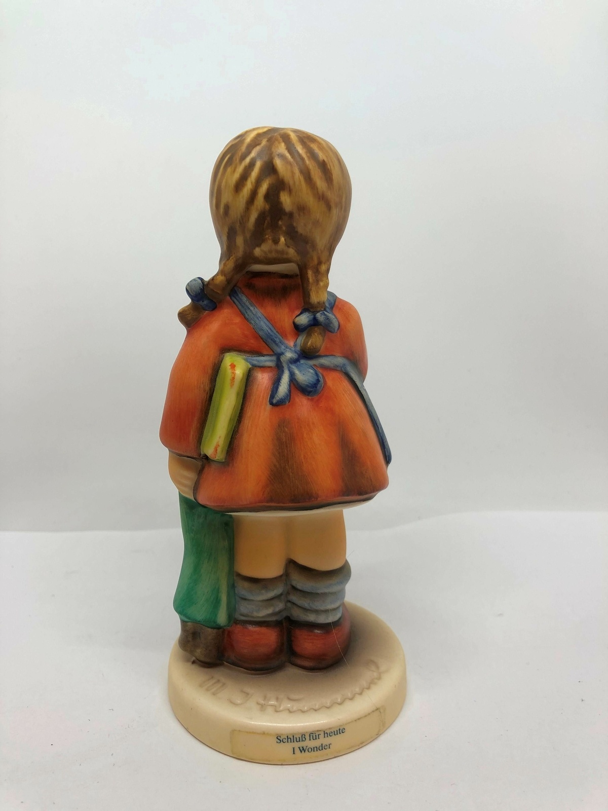 Exklusive Edition"Schluss für heute" Hummelfigur Goebel 14 cm Modell 486, 50510