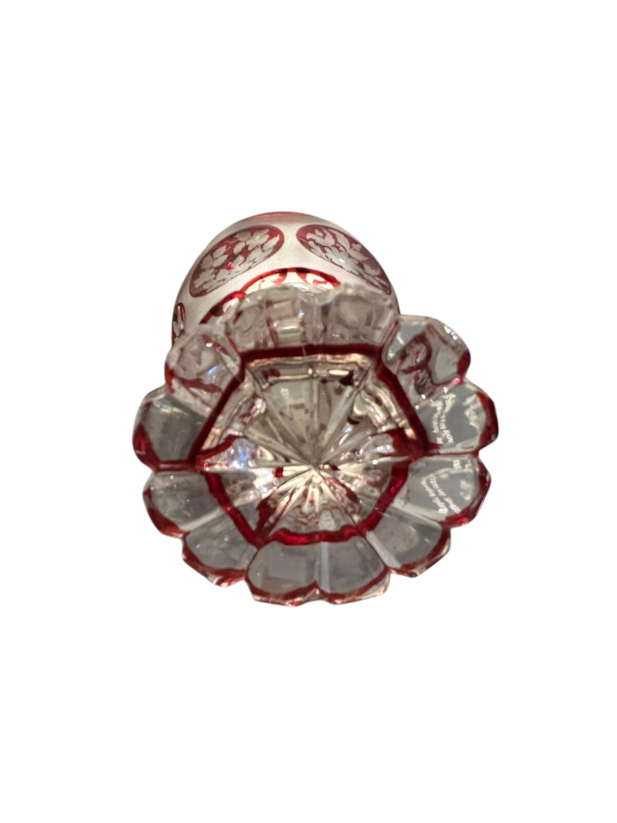 Glas Becher Pokal Ansichtenglas Rheinstein Ehrenfels Godesberg Rolandsberg 15 cm