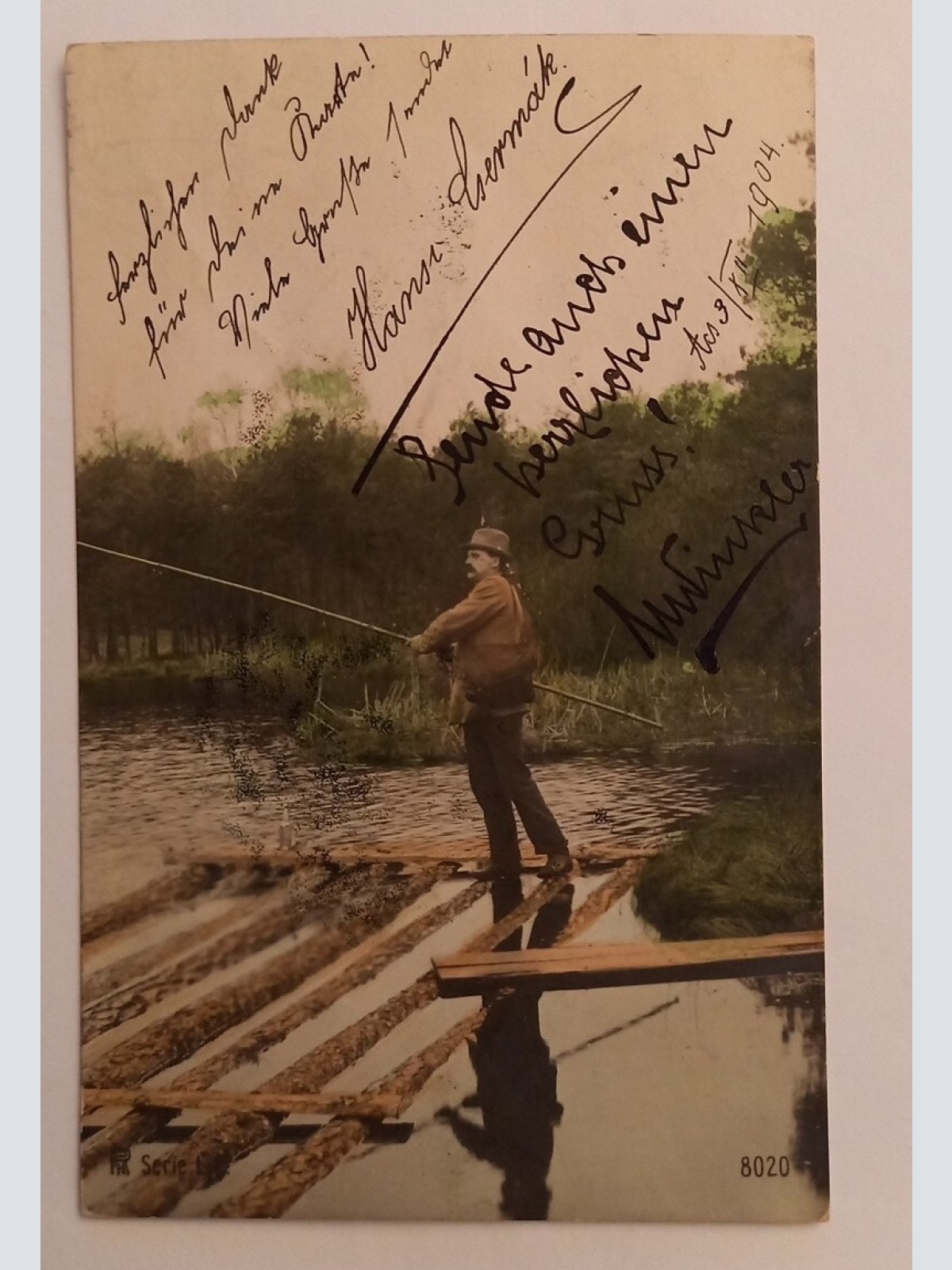 Fischer am See Angler 600618A gr D