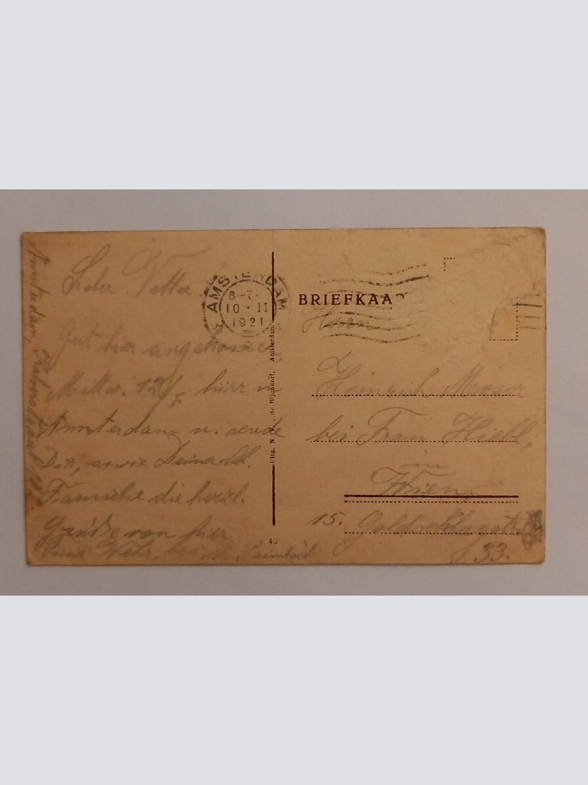 Amsterdam Zaandammer boot 600619A gr D