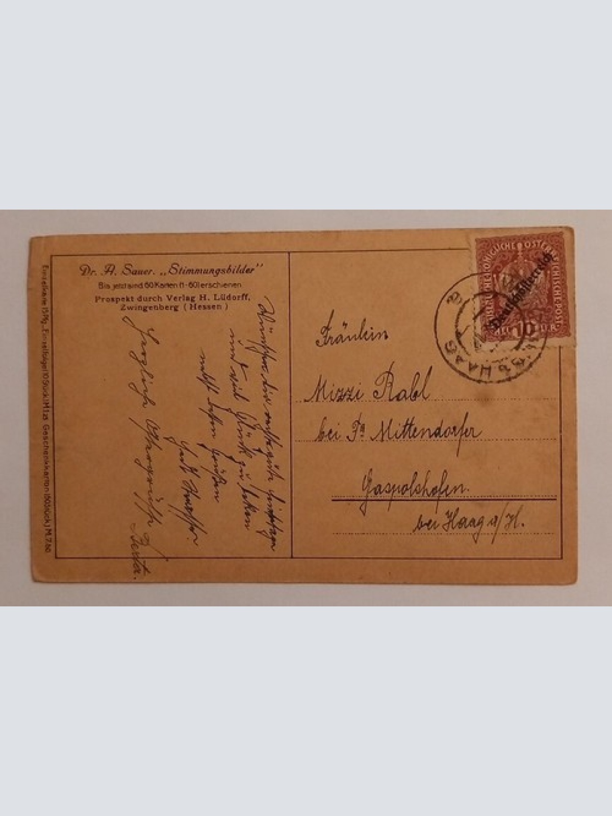 Stimmungsbild Ergehst du dich im Abendlicht 600620A gr D