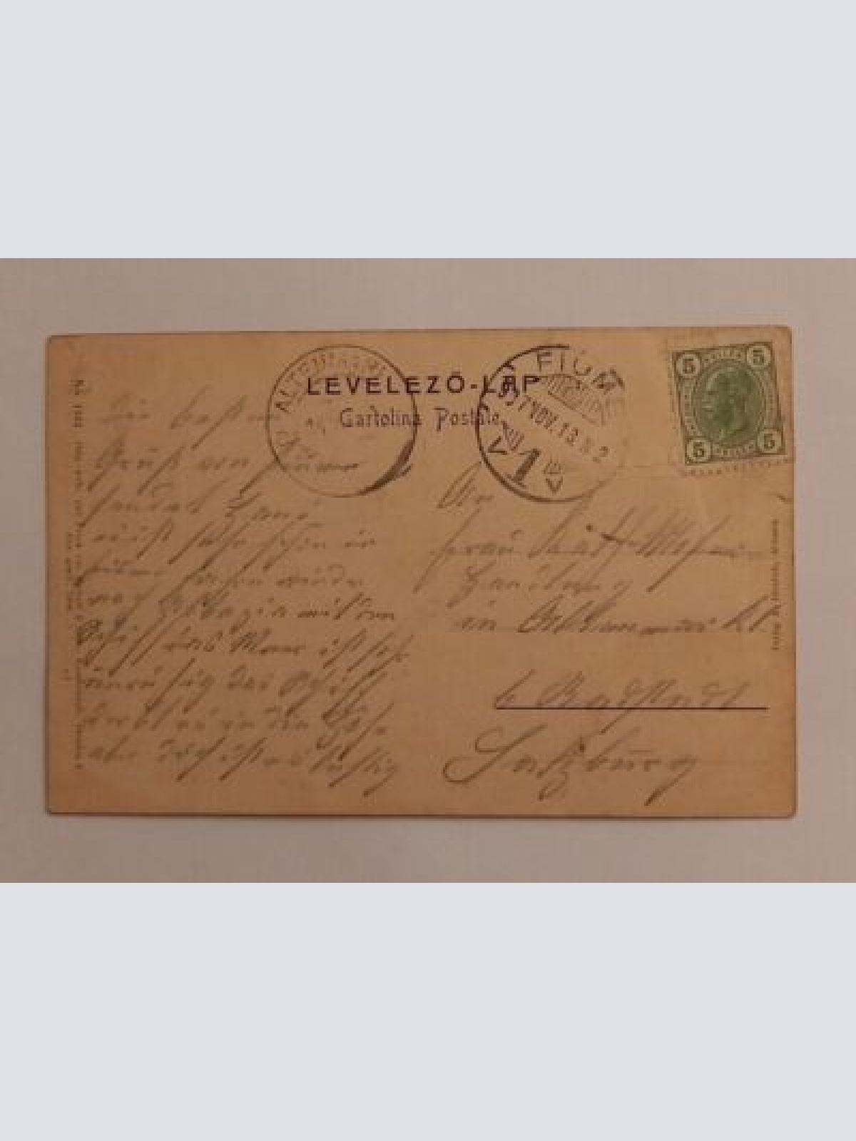 Fiume Rijeka Via del Molo 600633A gr D