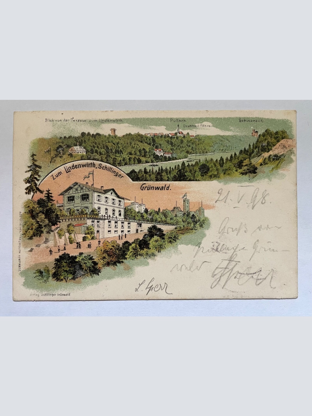 Zum Lindenwirth Schillinger Grünwald München Bayern Deutschland 410707 K TH