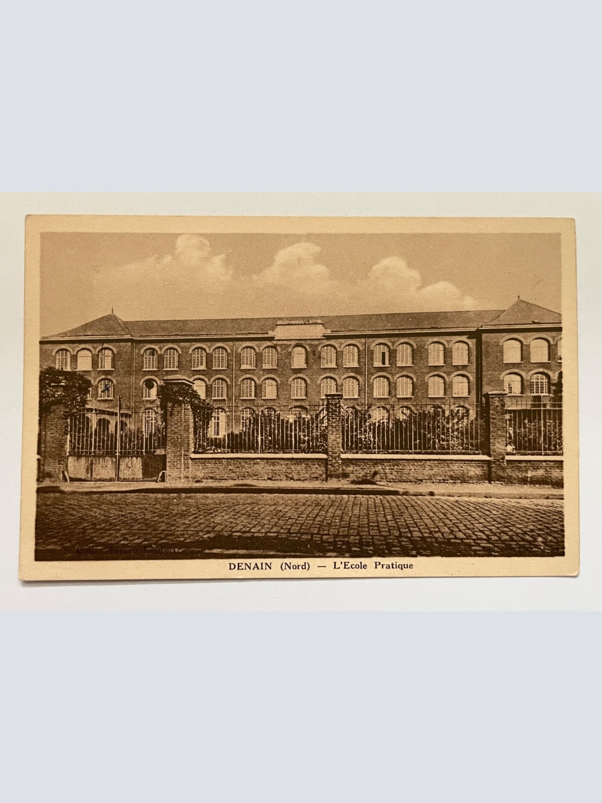 Denain Nord L'Ecole Pratique Schule Stadt Gebäude Frankreich 400513 K TH