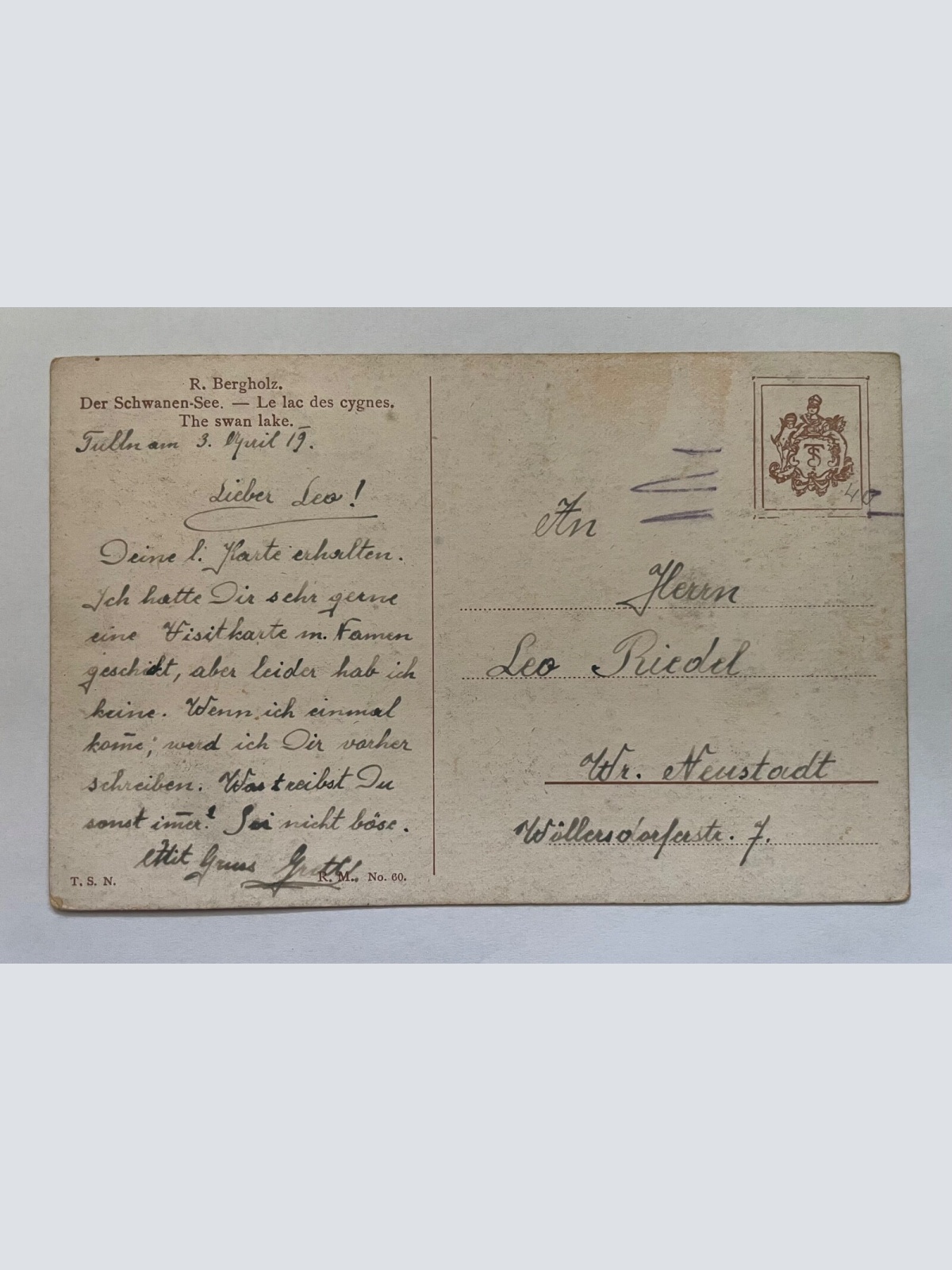 R. Bergholz Der Schwanen See Malerei Bild Künstler Schwäne Nacht 140343 K TH