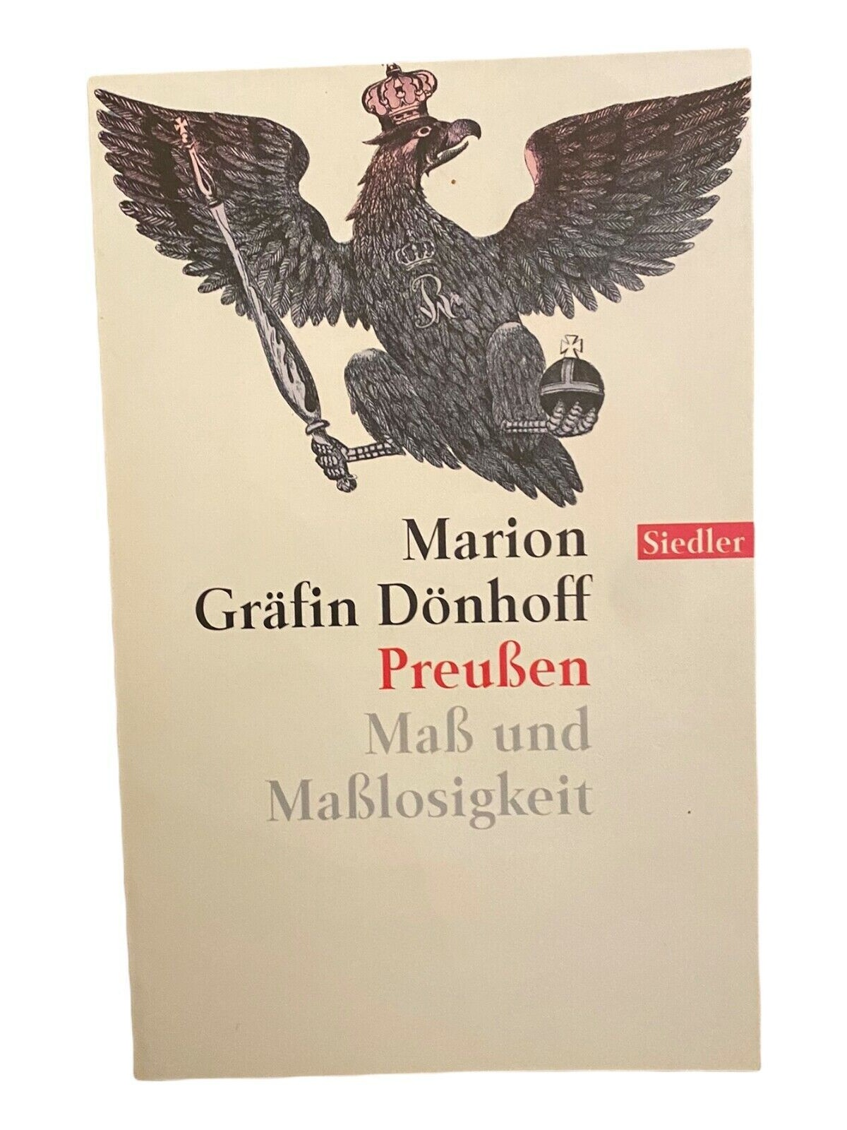 959 Marion Gräfin Dönhoff PREUSSEN MASS UND MASSLOSIGKEIT