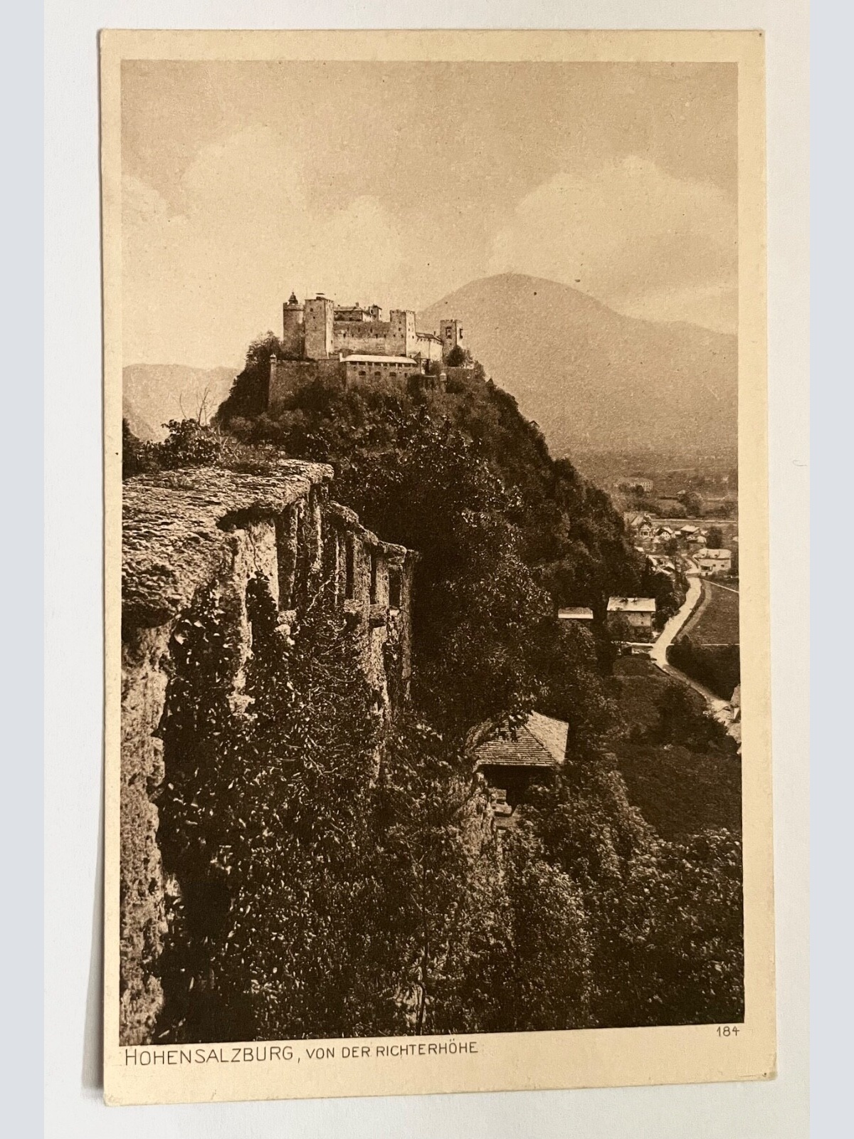 Salzburg Festung Hohensalzburg V.d. Richterhöhe Burg Berg Österreich 8424 K TH