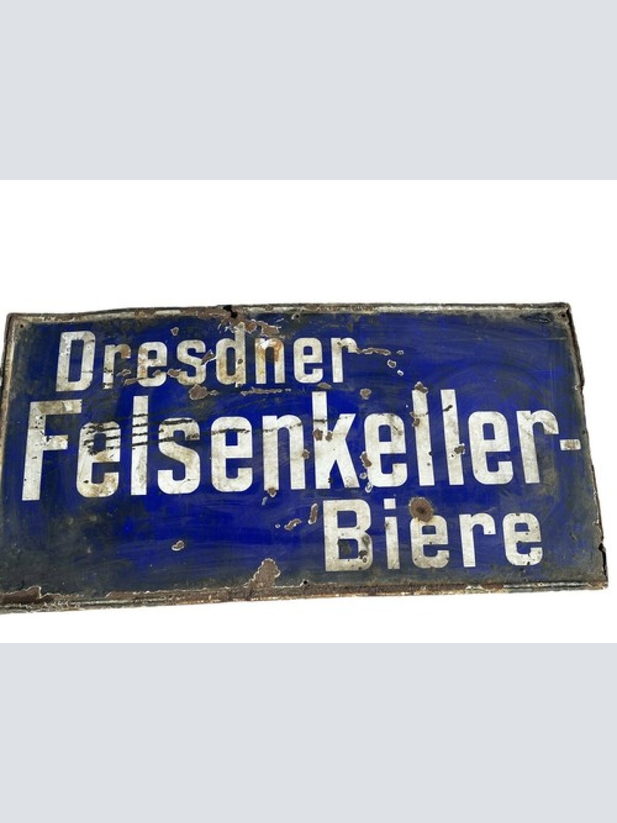 Rarität Dresdner Felsenkeller Biere Dresden Schild  siehe Zustand 117x60 cm