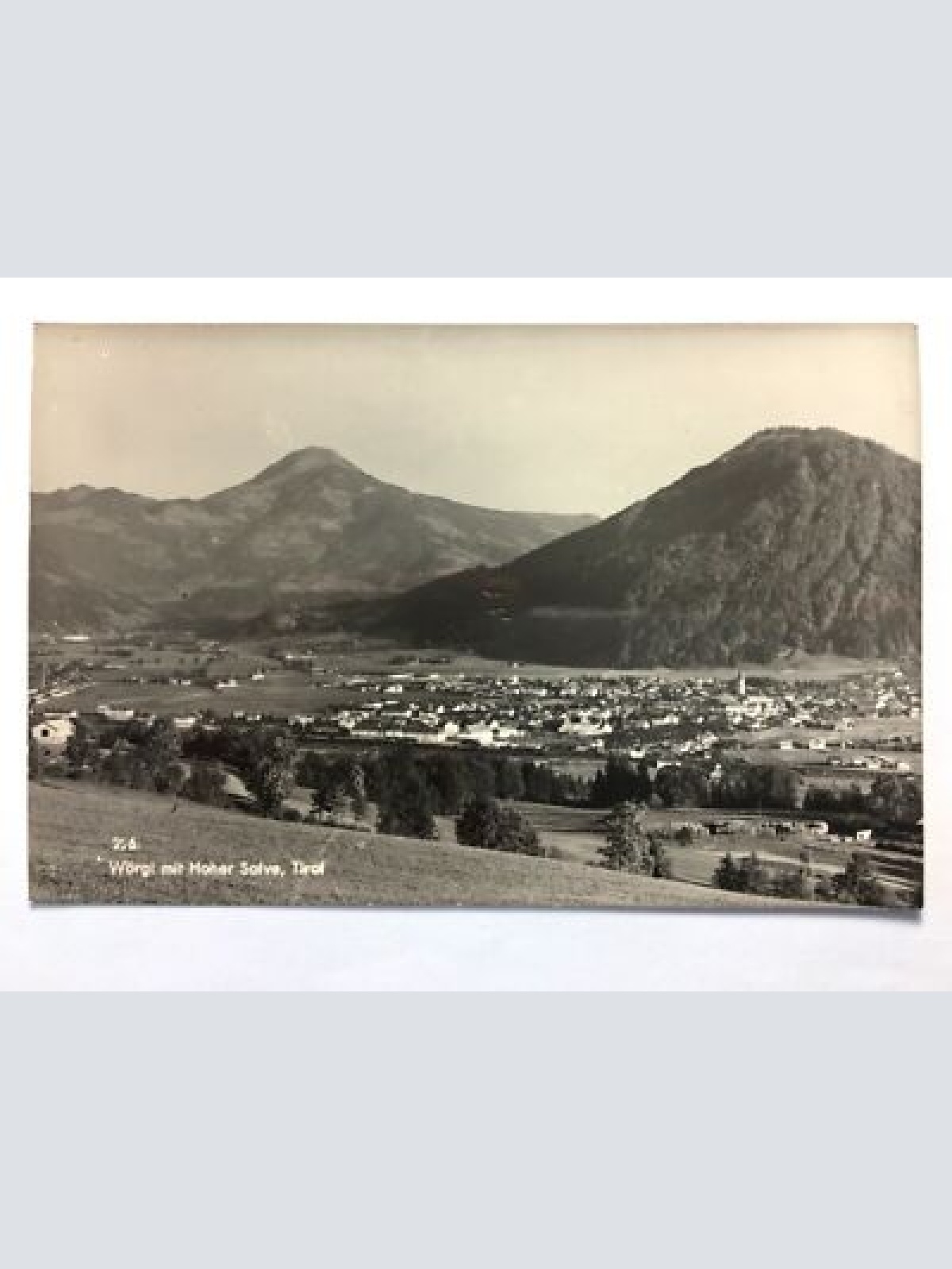 Wörgl mit Hoher Salve - Kitzbüheler Alpen 50075 TH