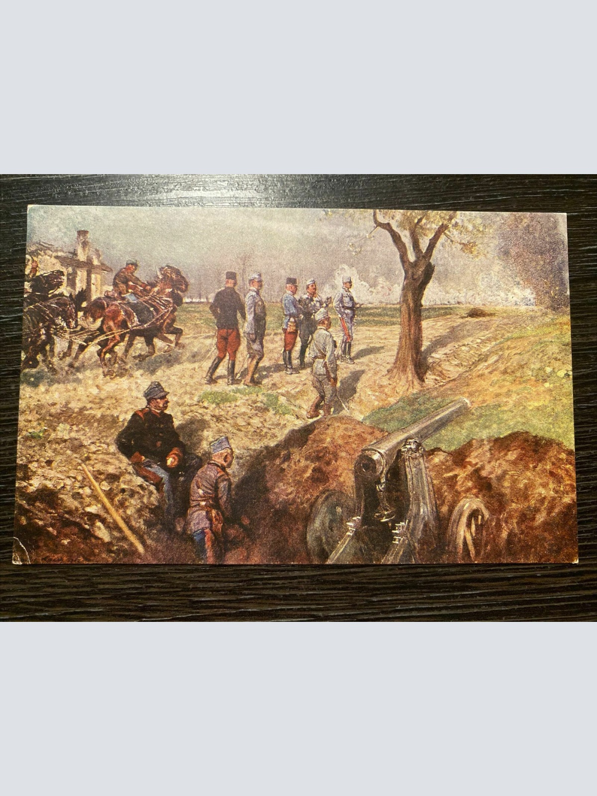 Generaloberst Erzherzog Leopold Salvator bei Grodek 1914 80003