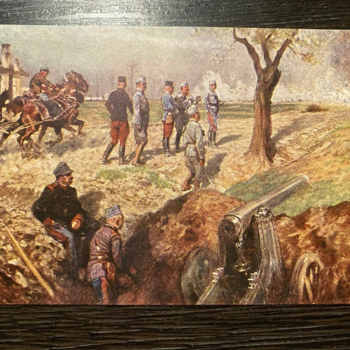 Generaloberst Erzherzog Leopold Salvator bei Grodek 1914 80003