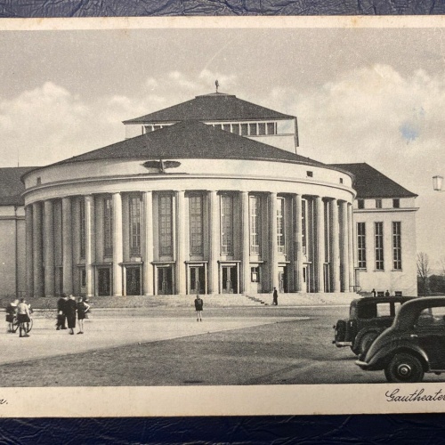 Saarbrücken Gautheater Saarplatz Auto 50421