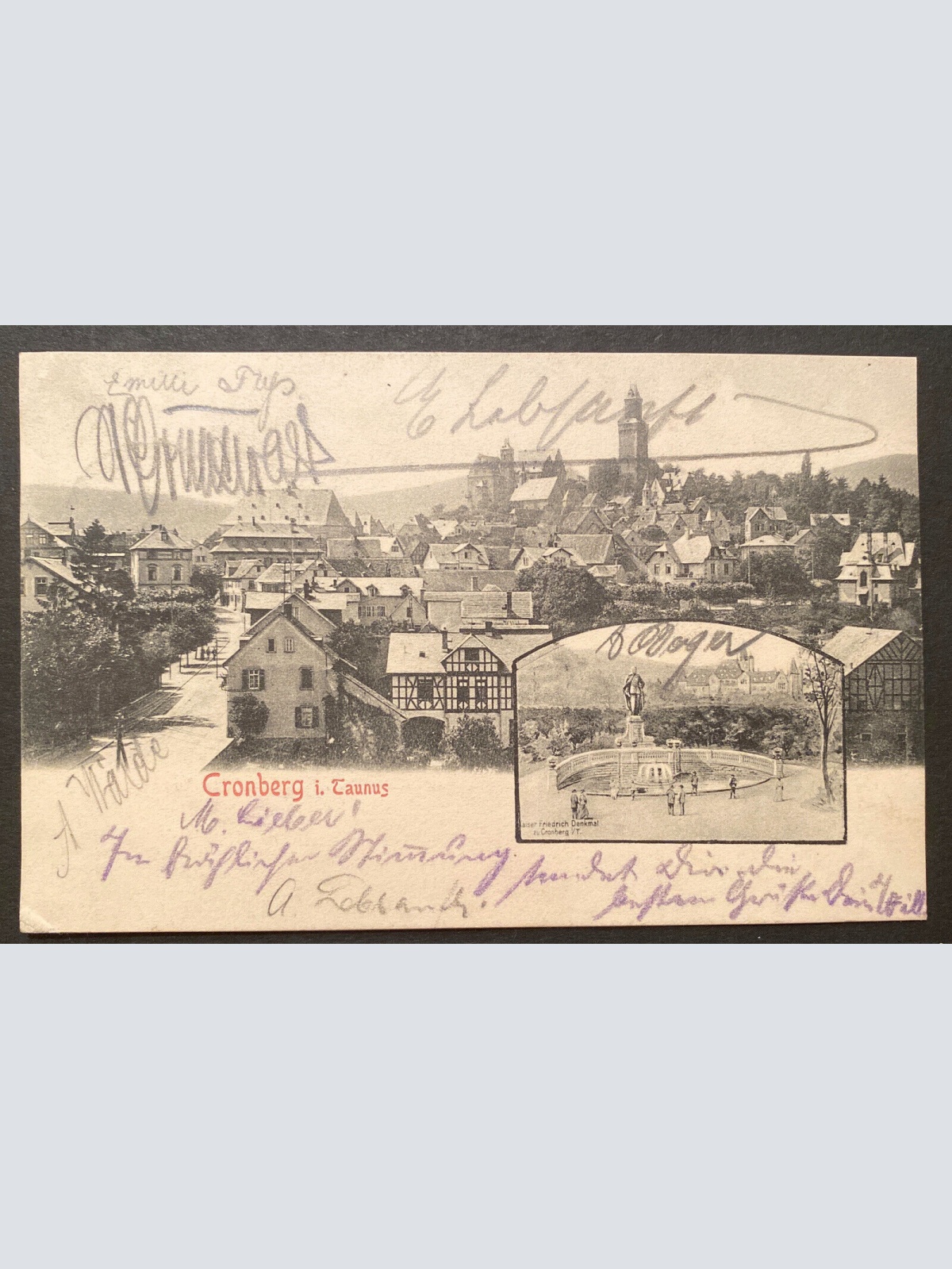 Cronberg i. Taunus Kaiser Friedrich Denkmal 80229