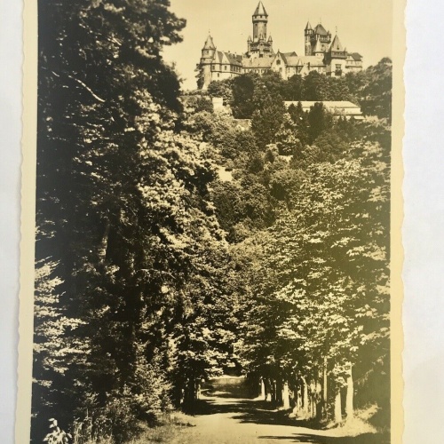 Ak, Ringelshäuser, Schloß, Braunfels, Lahn, Hessen (110228 BW)