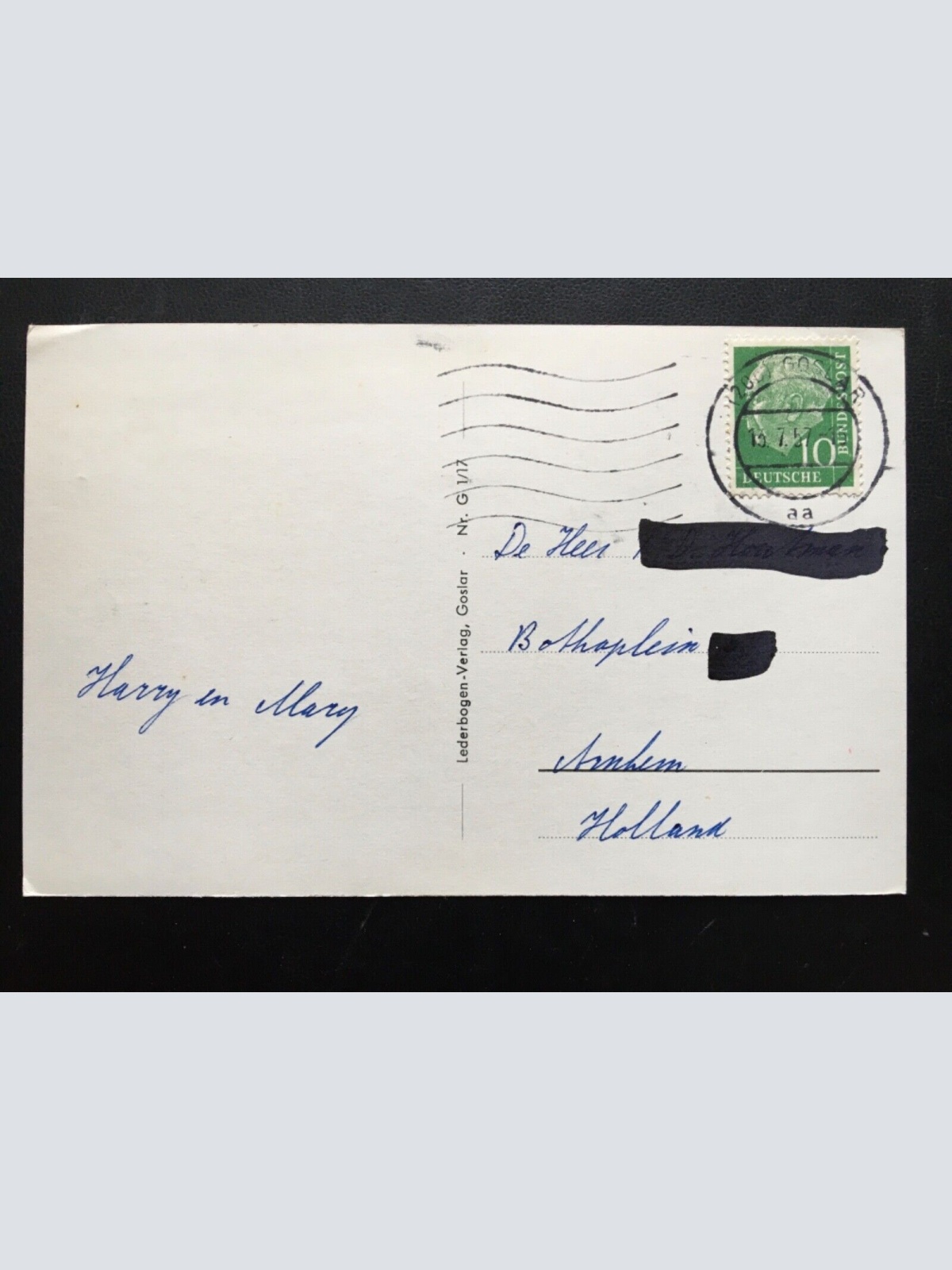 Goslar - Harz - Blick von Georgenberg - Kirche 140454 TH