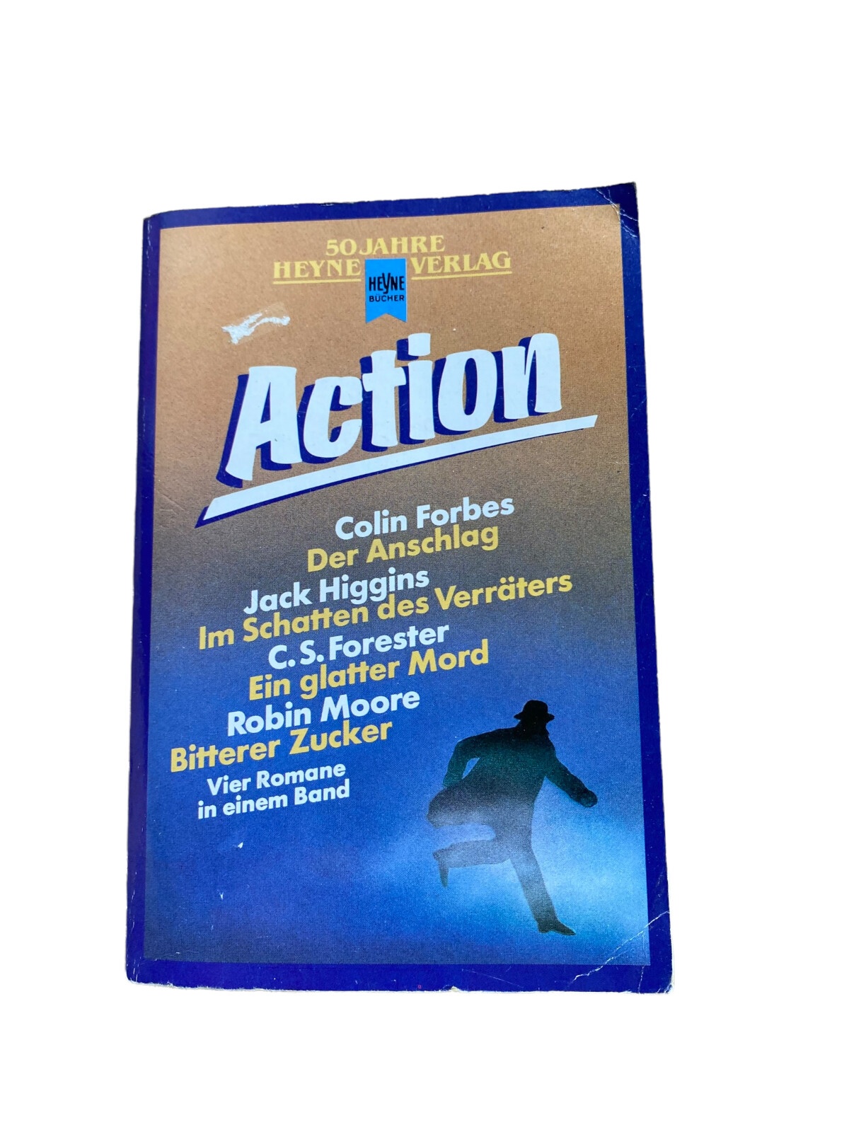 ACTION 4 Romane in 1 Bd. 50-jähriges Jubiläum Heyne +Abb