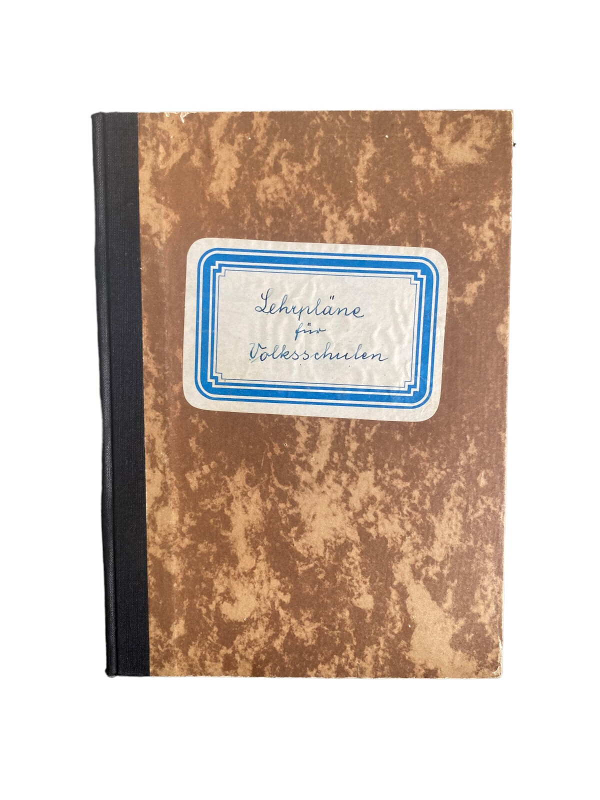 LEHRPLÄNE FÜR DIE ALLGEMEINEN VOLKSSCHULEN  HC + Abb