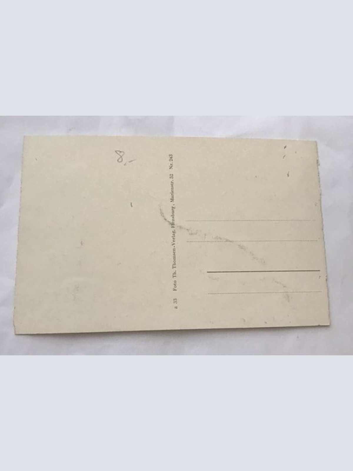 Ak, Ostseebad, Glücksburg, Schleswig Holstein, Hafen (110300 BW)