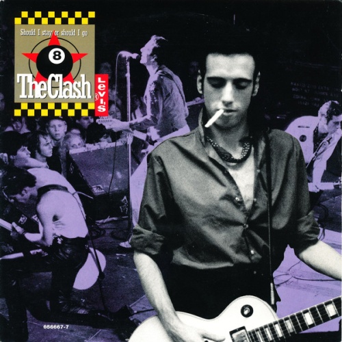 The Clash / BAD II* - Should I Stay Or Should I Go / Rush (7", Single, Lar)