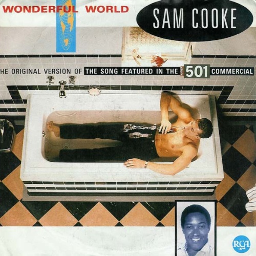 Sam Cooke - Wonderful World (7", Single)