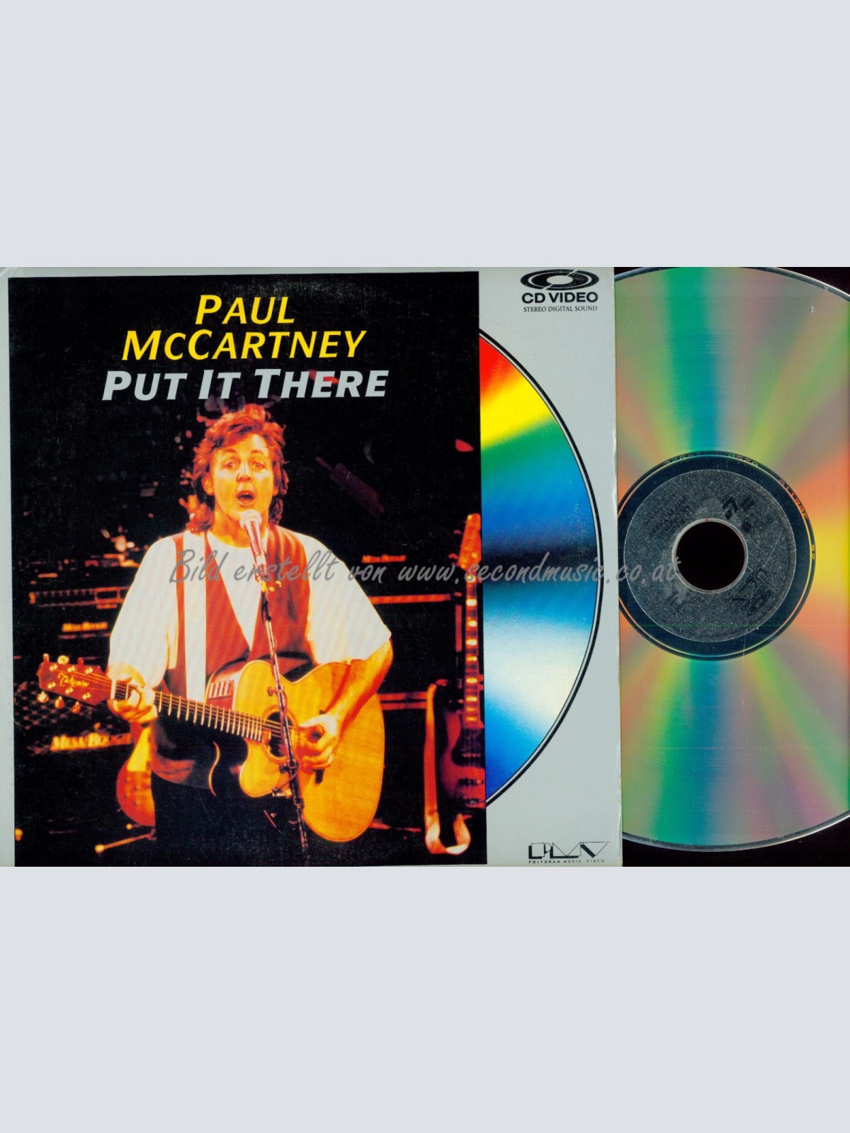 LASERDISC // PAUL MCCARTNEY PUT IT THERE