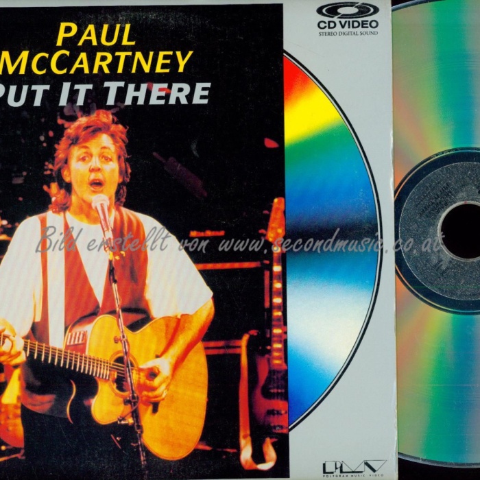 LASERDISC // PAUL MCCARTNEY PUT IT THERE