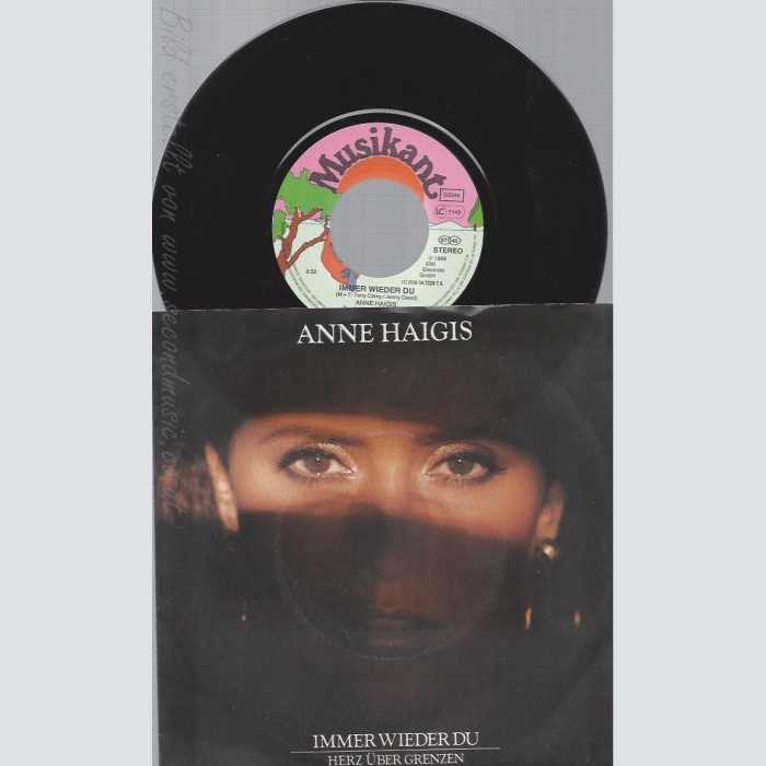 7" ANNE HAIGIS -- IMMER WIEDER DU