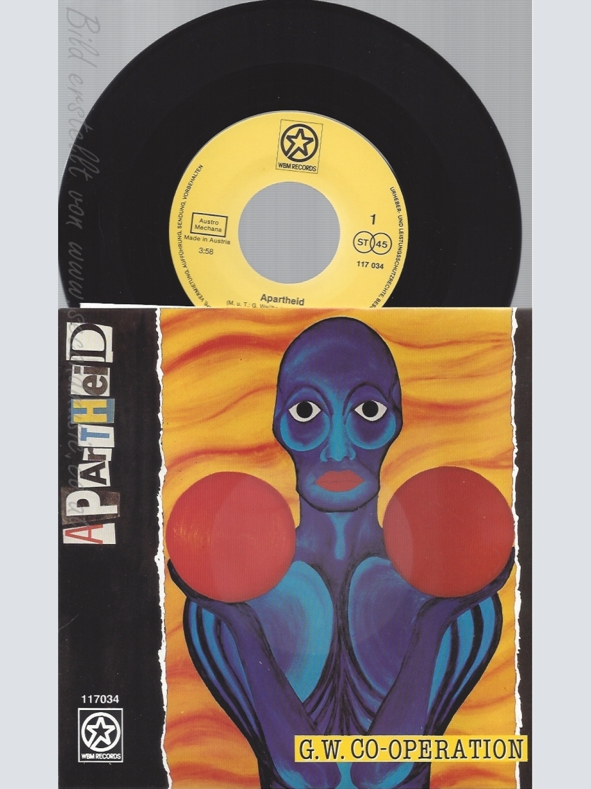 7" APARTHEID -- G W  CO OPEREATION