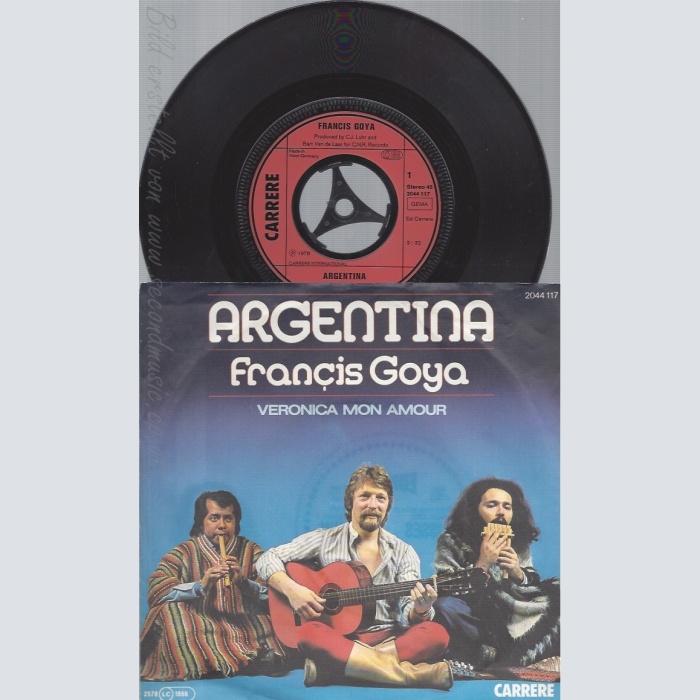 7" ARGENTINA -- FRANCIS GOYA