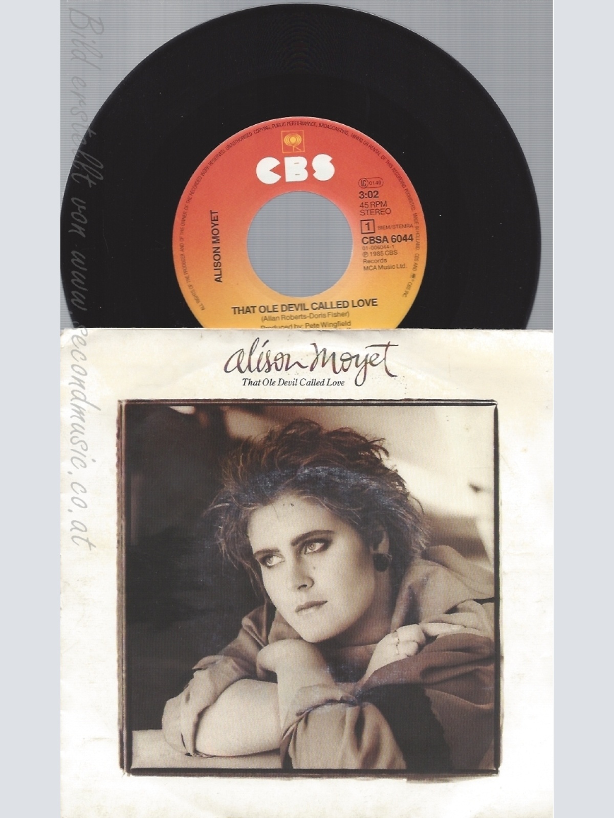 7" ALISON MOYET-- THAT OLE DEVIL