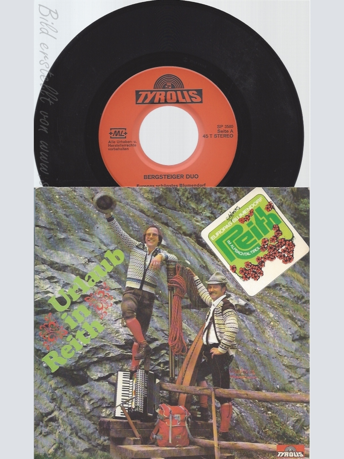 7" BERGSTEIGER DUO --URLAUB IN REITH