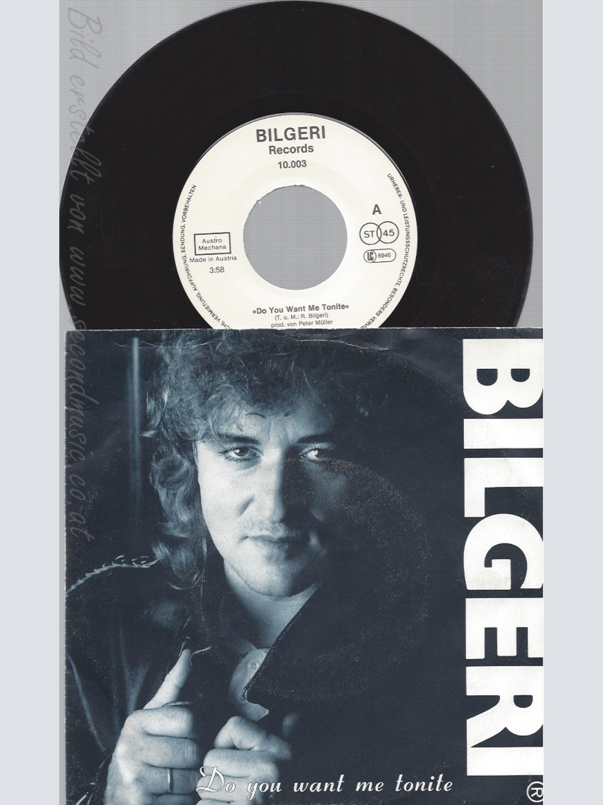 7" BILGERI-- DO YOU WANT ME TONITE
