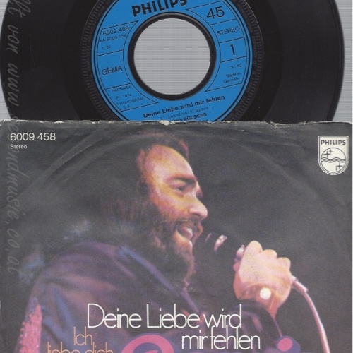 7" DEMIS ROUSSOS -- DEINE LIEBE WIRD MIR FEHLEN