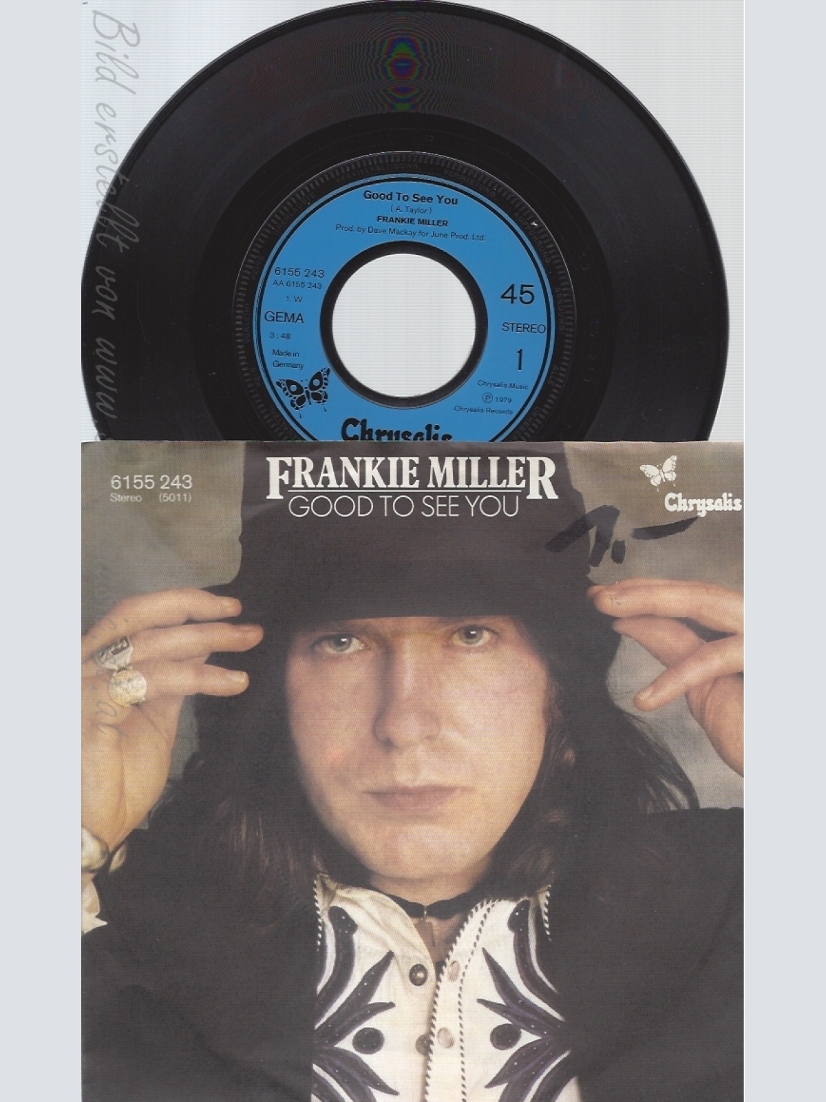 7" FRANKIE MILLER-- GOOD TO SEE YOU