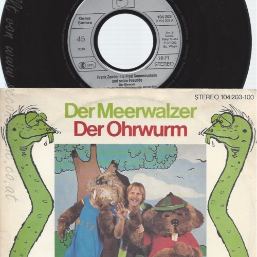 7" FRED SONNENSCHEIN -- DER MEERWALZER