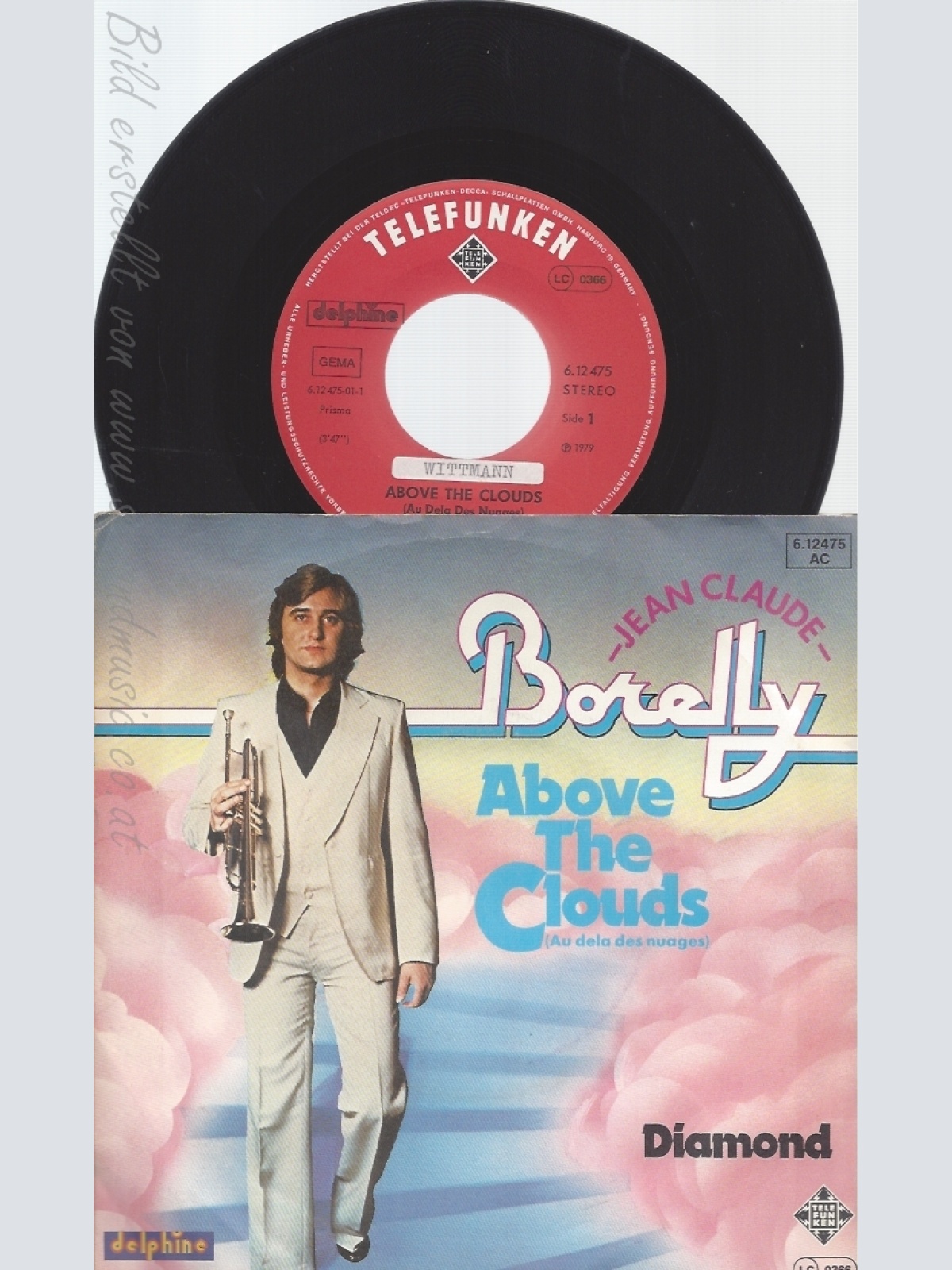 7" JEAN CLAUDE BORELLY --ABOVE THE CLOUDS