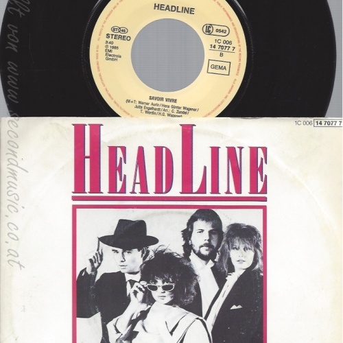 7" HEADLINE  -- WENN DER WEISSE FLIEDER WIEDER BLÜHT