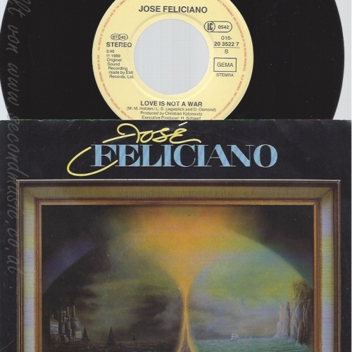 7" JOSE FELICIANO-- LIVING IN A WORLD
