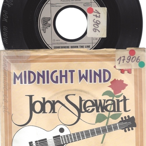 7" JOHN STEWART-- MIDNIGHT WIND