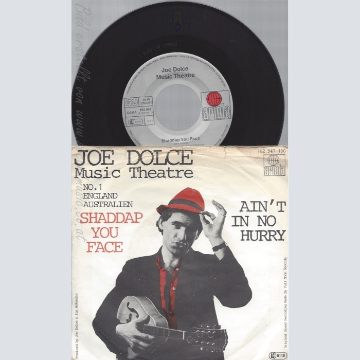 7" JOE DOLCE -- MUSIC THEATRE