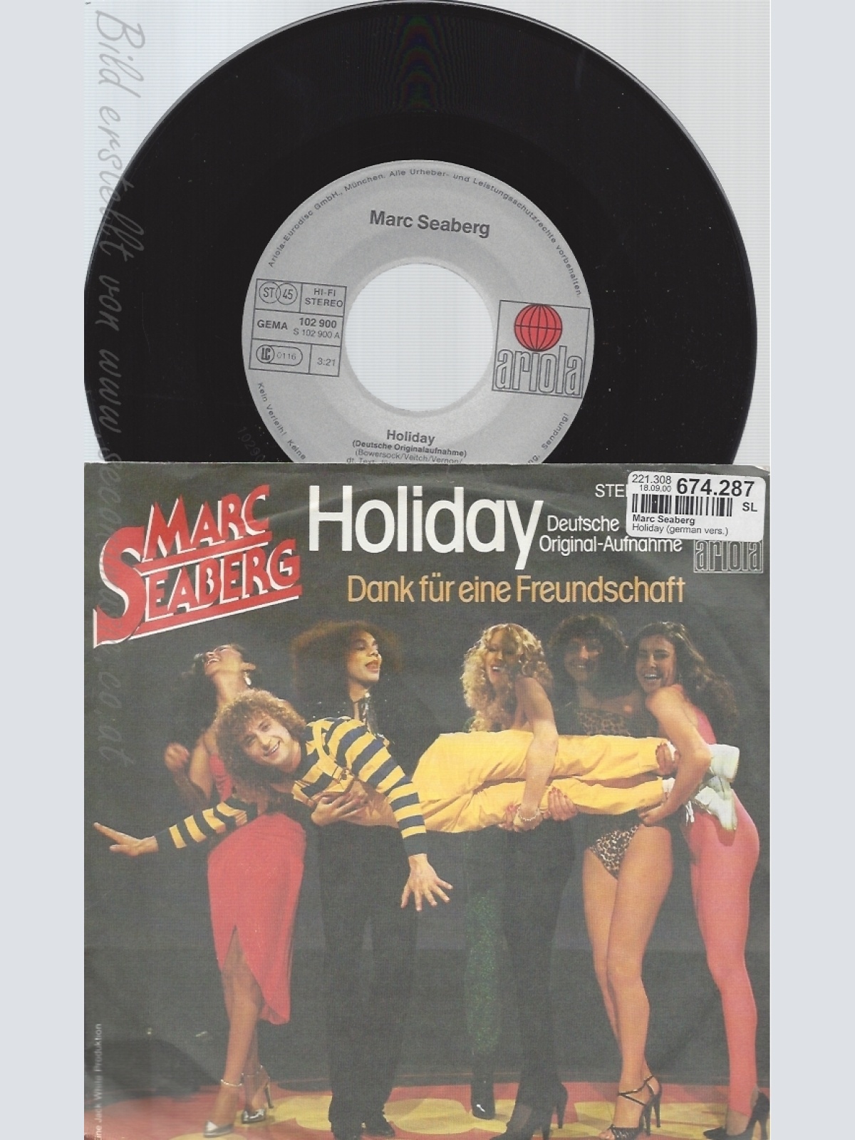 7" MARC SEABERG-- HOLIDAY